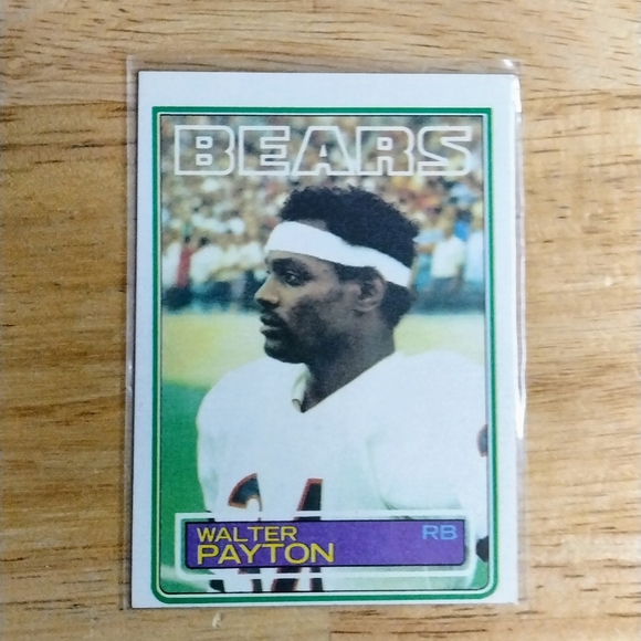1983 Topps Walter Payton - Picture 1 of 2